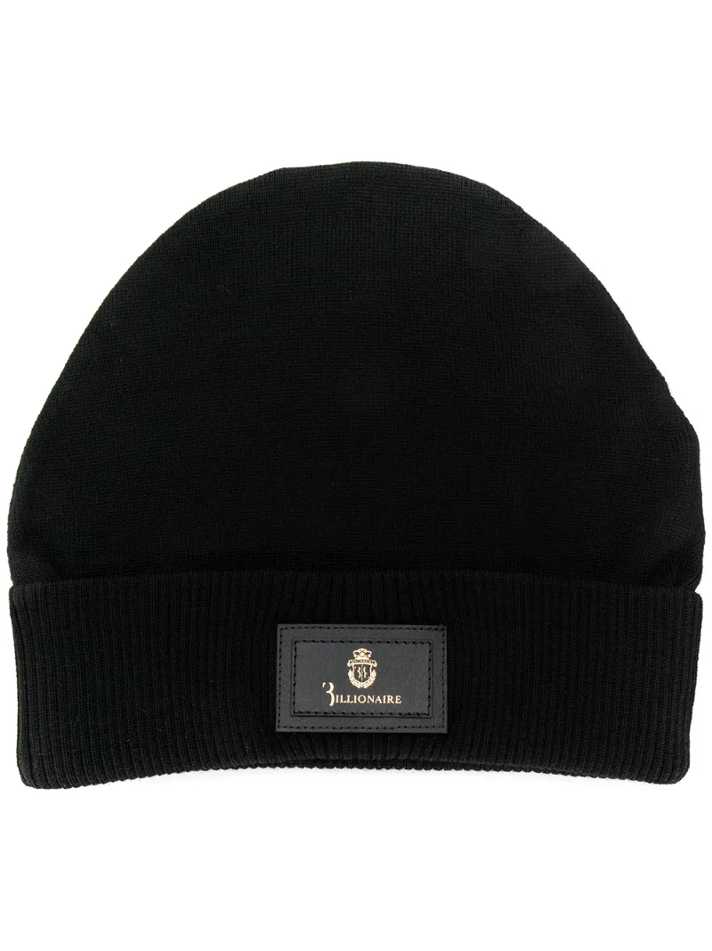 Billionaire knit beanie hat